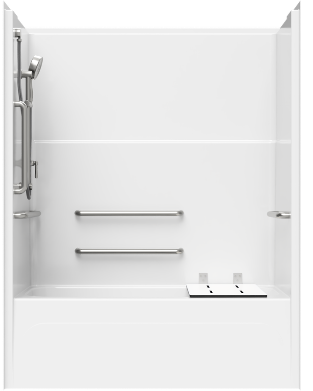 Single-Piece Tub Shower